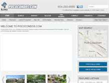 Tablet Screenshot of pococondos.com